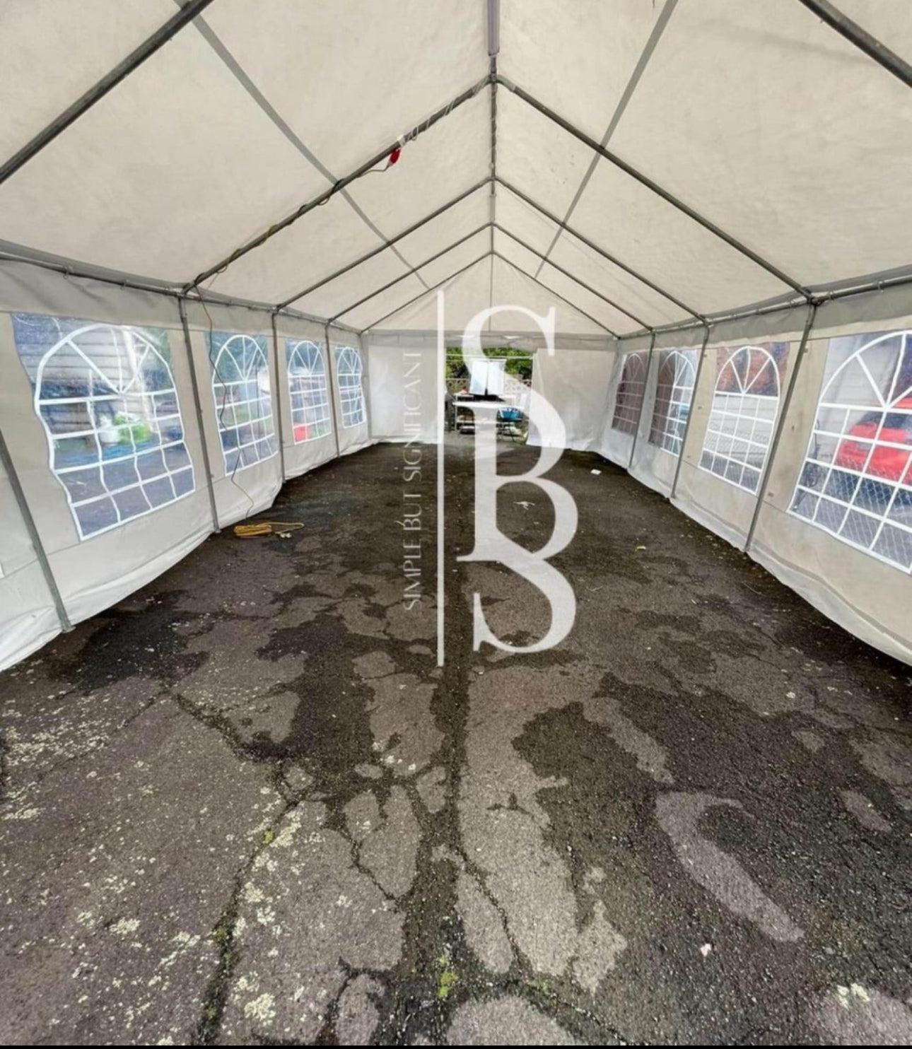 5x10 PVC Heavy Duty Marquee