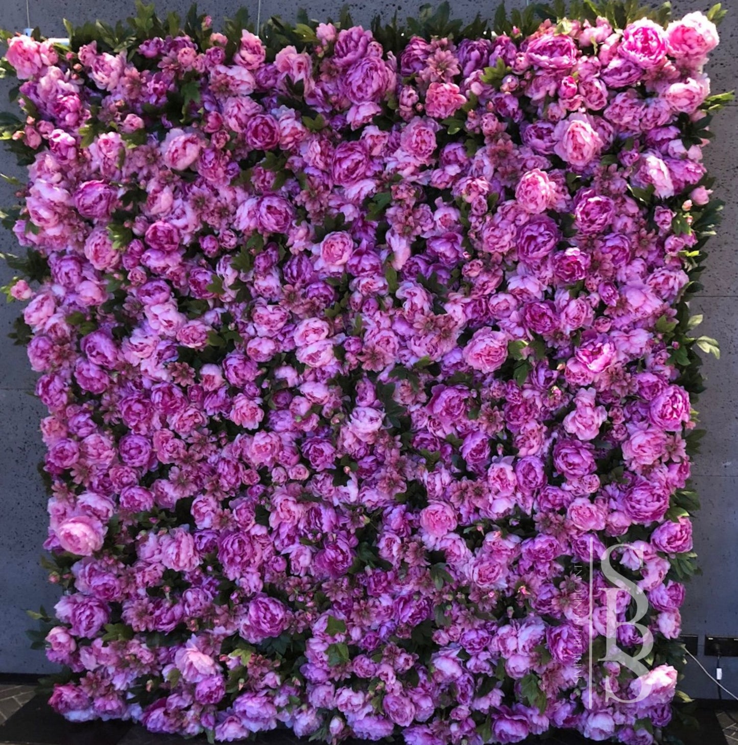 Lala Flower Wall Purple/Pink | Hire