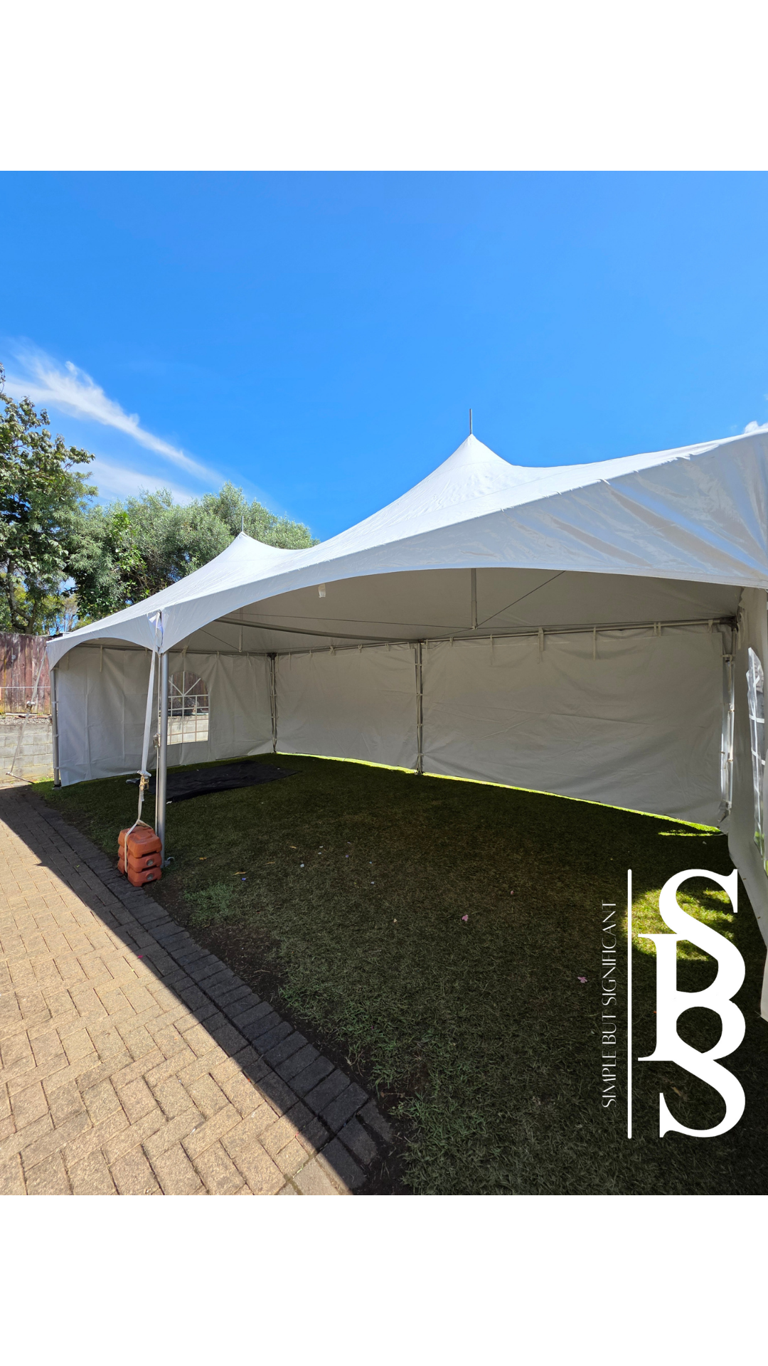 5x10 Heavy Duty Pagoda Marque | Hire