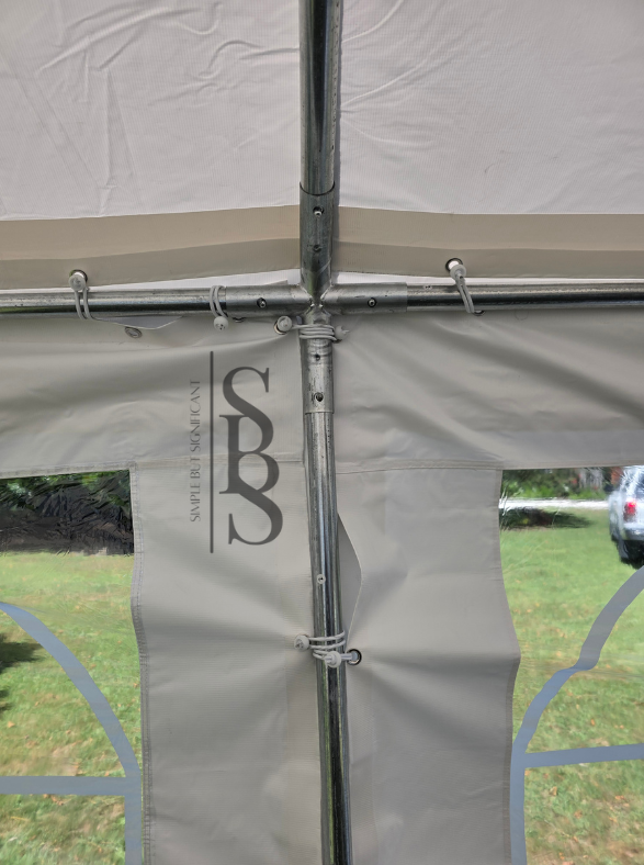 4x4 PVC Heavy Duty Marquee