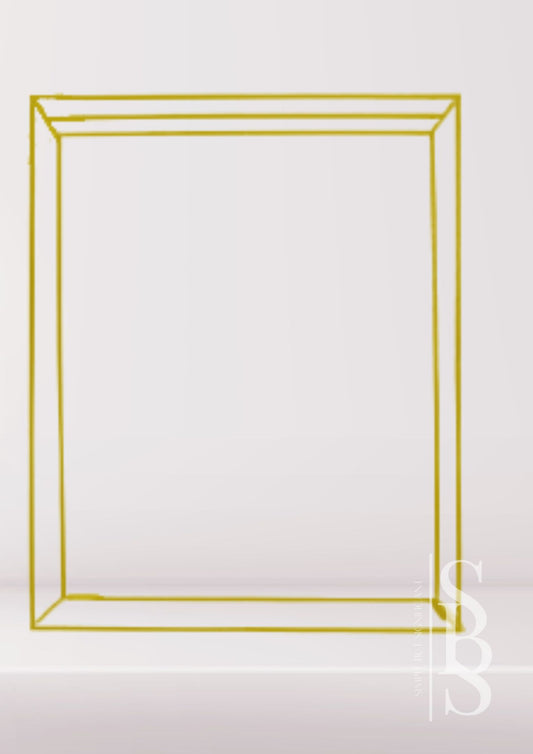 Square Gold Arch