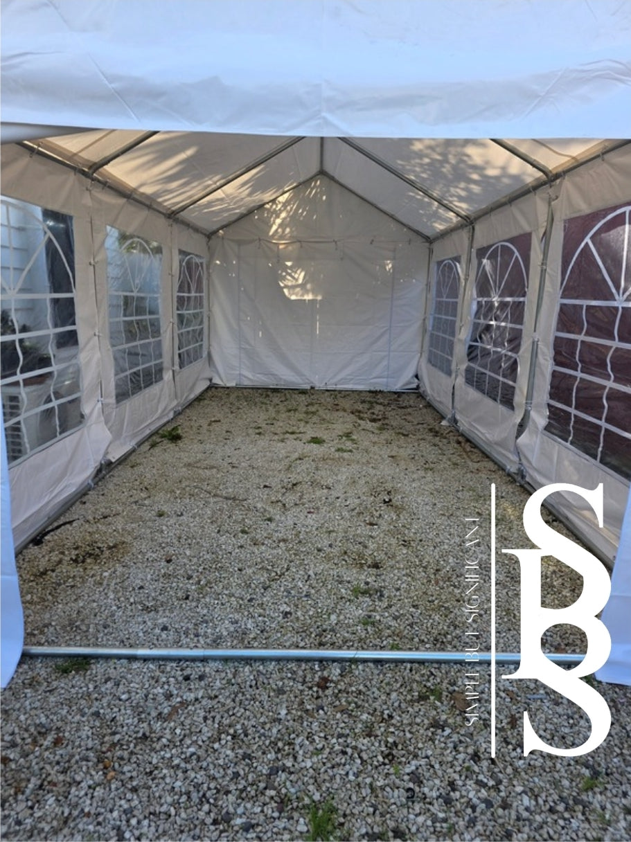 3x6 PVC Heavy Duty Marquee